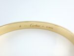 CARTIER LOVE 18KY BRACELET SIZE 18 - Image 3