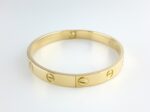 CARTIER LOVE 18KY BRACELET SIZE 18 - Image 4