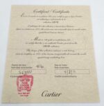 CARTIER LOVE 18KW 4DIA BRACELET SIZE 16 - Image 2