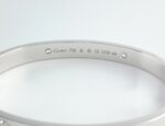 CARTIER LOVE 18KW 4DIA BRACELET SIZE 16 - Image 4