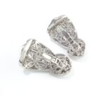 9.58CT DIA 14KW EARRINGS - Image 3