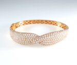 6.49CT DIA 18KR BANGLE