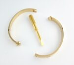 CARTIER LOVE 18KY BRACELET SIZE 17 - Image 2