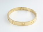 CARTIER LOVE 18KY BRACELET SIZE 17 - Image 4