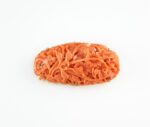 RED-ORANGE CORAL 18KY BROOCH/PENDANT