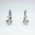 DIA 14KW EARRINGS