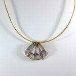 14Ky PEARL SHELL NECKLACE