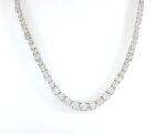 22CT DIA PLAT GRADUATED TENNIS NECKLACE