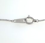 EMERALD & DIA PLAT CHAIN NECKLACE - Image 3