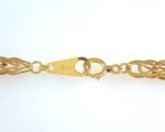 DIA 18KY LEOPARD CHAIN NECKLACE - Image 3