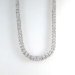 27.87CT DIA 18KW GRADUATED NECKLACE