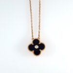 VANCLEEF&ARPELS ALHAMBRA BLACK NECKLACE
