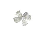 DIA FLOWER PLAT RING