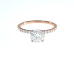 DIA 14KR SOLITAIRE RING