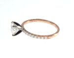 DIA 14KR SOLITAIRE RING - Image 5