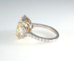 FACNY YELLOW DIA 18KW RING - Image 5