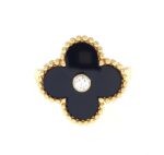 VANCLEEF&ARPELS ALHAMBRA ONYX RING