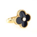 VANCLEEF&ARPELS ALHAMBRA ONYX RING - Image 3