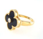VANCLEEF&ARPELS ALHAMBRA ONYX RING - Image 5
