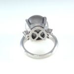 BLACK PEARL & DIA PLAT RING - Image 3