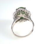 JADE & DIA PLAT RING - Image 3