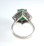 JADE & DIA PLAT RING - Image 3