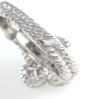 VANCLEEF&ARPELS 18KW DIA ALHAMBRA RING - Image 6