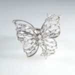 DIA BUTTERFLIY 18KW RING