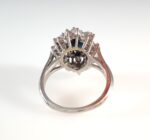 SAPPHIRE & DIA 18KW RING - Image 3