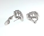 DIA 18KW RING & EARRINGS SET - Image 4
