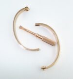 CARTIER LOVE 18KR 4DIA BRACELET SIZE 16 - Image 4