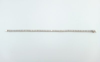6.36CT DIA 18KW TENNIS BRACELET