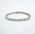 6.77CT DIA 14KW TENNIS BRACELET