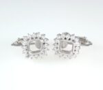 PLAT DIA EARRING MOUNTING