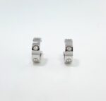 CARTIER LOVE DIA 18KW EARRINGS