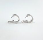CARTIER LOVE DIA 18KW EARRINGS - Image 2