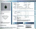 EMERALD & DIA 18KW PENDENT - Image 2