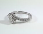 14K WG DIA RING - Image 3