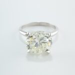 GIA 5CT DIA SOLITAIRE RING