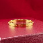 CARTIER LOVE 18KY BRACELET SIZE 16 - Image 4