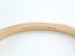 CARTIER LOVE 18KR BRACELET SIZE 17 - Image 4