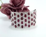 14KW RUBY & DIA BANGLE