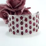 14KW RUBY & DIA BANGLE