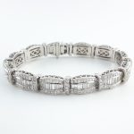 18KW DIA BRACELET