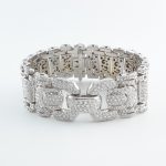 18KW DIA BRACELET