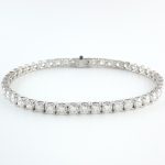 8.77CT DIA 18KW TENNIS BRACELET