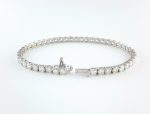 8.77CT DIA 18KW TENNIS BRACELET - Image 2