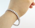 8.40CT DIA 18KW TENNIS BRACELET - Image 4