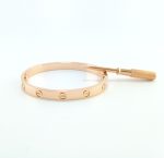 CARTIER LOVE 18KR BRACELET SIZE 16
