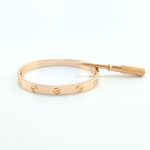 CARTIER LOVE 18KR BRACELET SIZE 16